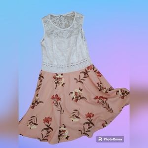 Ardene lace party dress women juniors L